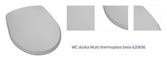 WC doska Multi thermoplast biela 620836 1