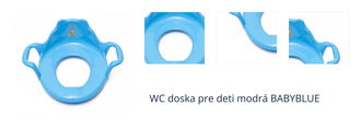 WC doska pre deti modrá BABYBLUE 1