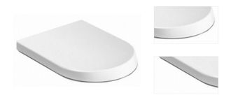 WC doska Roca Nexo duroplast biela A801640004 3