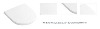 WC doska Villeroy & Boch O.Novo duroplast biela 9M396101 1