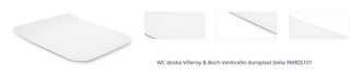 WC doska Villeroy & Boch Venticello duroplast biela 9M80S101 1