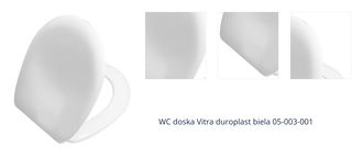 WC doska Vitra duroplast biela 05-003-001 1