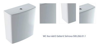 WC iba nádrž Geberit Selnova 500.266.01.1 1