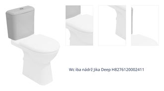 Wc iba nádrž Jika Deep H8276120002411 1