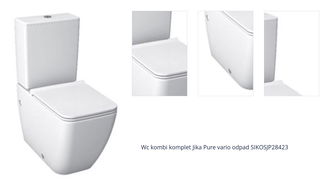 Wc kombi komplet Jika Pure vario odpad SIKOSJP28423 1