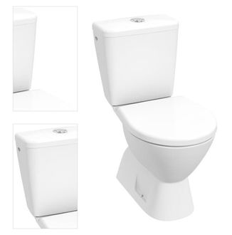 Wc kombi komplet stojaci Jika Lyra Plus biela spodný odpad H8257270002423 4