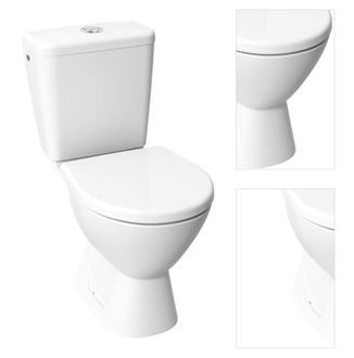 Wc kombi komplet stojaci Jika Lyra Plus biela zadný odpad H8257260002413 3