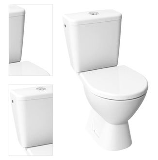 Wc kombi komplet stojaci Jika Lyra Plus biela zadný odpad H8257260002413 4