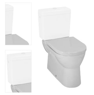 Wc kombi, pouze mísa Laufen Pro zadný odpad H8249560000001 4