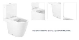 Wc kombi Roca ONA  s vario odpadom A342687000 1