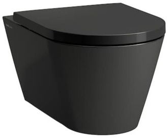 Wc Laufen Kartell By Laufen v čiernej farbe so zadným odpadom H8203370200001