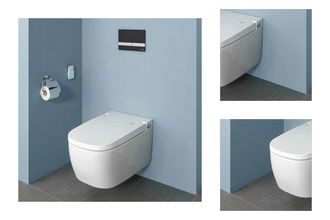 Wc s bidetom závesné VitrA V Care comfort 1.1 5674B403-6194 VitrA Clean 3