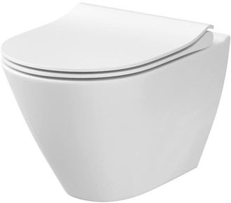 Wc s doskou softclose závesné Cersanit City  so zadným odpadom K701-104-ECO