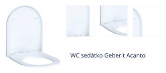 WC sedátko Geberit Acanto 1