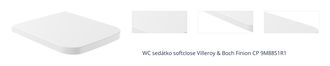 WC sedátko softclose Villeroy & Boch Finion CP 9M88S1R1 1