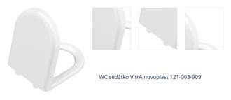 WC sedátko VitrA nuvoplast 121-003-909 1