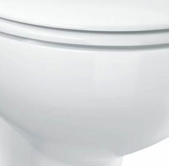 Wc so sedátkom softclose závesné Grohe Bau Ceramic alpská biela zadný odpad 39351000 5