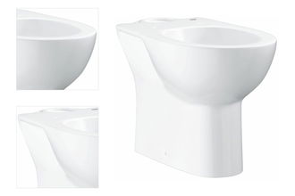 WC stojace Grohe Bau Ceramic alpská biela zadný odpad 39428000 4