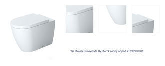 Wc stojaci Duravit Me By Starck zadný odpad 21690900001 1