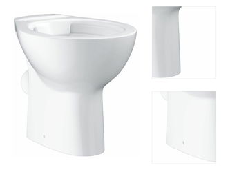 Wc stojaci Grohe Bau Ceramic alpská biela zadný odpad 39430000 3