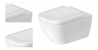 WC závesné DURAVIT Rimless Happy D.2 36,5x54 cm 22220900001 4