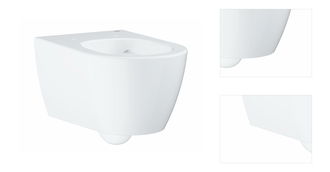 Wc závesné Grohe Essence Ceramic alpská biela zadný odpad 3957100H 3