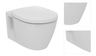 Wc závesné Ideal Standard Connect zadný odpad E817401 3