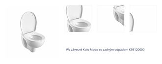 Wc závesné Bicykel Modo 52 zadný odpad K93120000 1