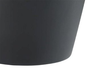 WC závesné SAT Brevis vrátane dosky softclose, 48 cm, čierny SATBRE010RREXPBKM 9