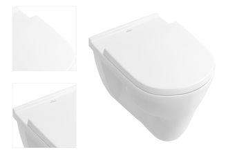 WC závesné Villeroy & Boch O.novo 56x36 cm alpská biela 56621001 4