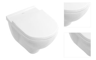 Wc závesné Villeroy & Boch O.Novo zadný odpad 5660H1R1 3