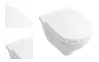 Wc závesné Villeroy & Boch O.Novo zadný odpad 5660H1R1 4