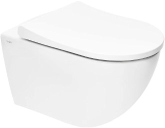 WC závesné VitrA S60 biele vrátane sedadla, zadný odpad 7510-003-6288 2