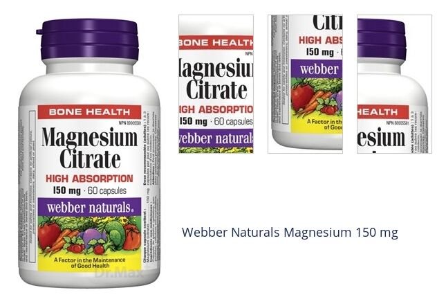 Webber Naturals Magnesium 150 mg 1