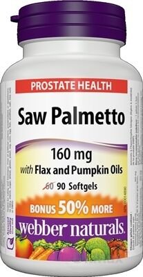 Webber Naturals Prostata Saw Palmetto 160 mg