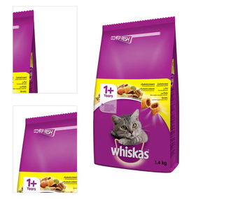 Whiskas Suché Kuracie - 1,4kg 4