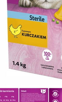 Whiskas Suché Sterile Kuracie - 1,4kg 8