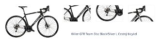 Wilier GTR Team Disc Shimano 105 RD-R7000-SS 2x11 Black/Silver L Shimano 1