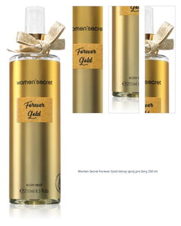 Women Secret Forever Gold telový sprej pre ženy 250 ml 1