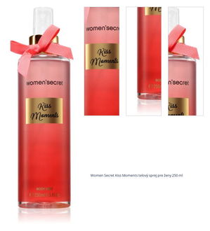 Women Secret Kiss Moments telový sprej pre ženy 250 ml 1