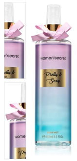 Women Secret Pretty & Sexy telový sprej pre ženy 250 ml 4