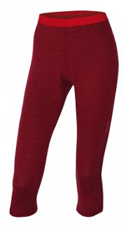 Women's 3/4 thermal pants HUSKY Merino tm. Brick 2