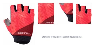 Women's cycling gloves Castelli Roubaix Gel 2 1