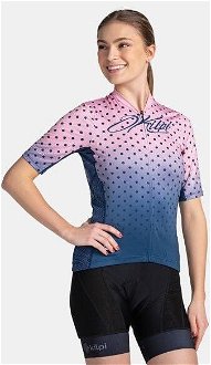 Women's cycling jersey KILPI RITAEL-W Light pink