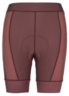 Women's cycling shorts KILPI PRESSURE-W dark red