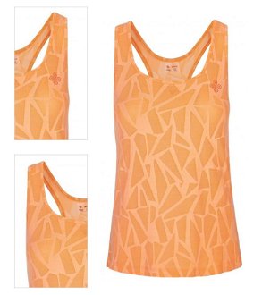 Women's functional tank top Kilpi ARIANA-W coral 4