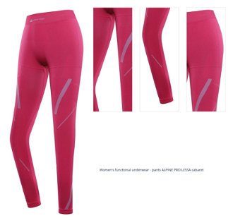 Women's functional underwear - pants ALPINE PRO LESSA cabaret 1