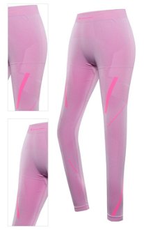 Women's functional underwear - pants ALPINE PRO LESSA pastel lilac 4