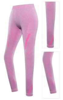 Women's functional underwear - pants ALPINE PRO LESSA pastel lilac 3