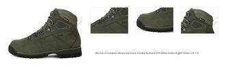 Women's outdoor shoes Garmont Pordoi Nubuck GTX Olive Green/Light Green UK 7.5 1